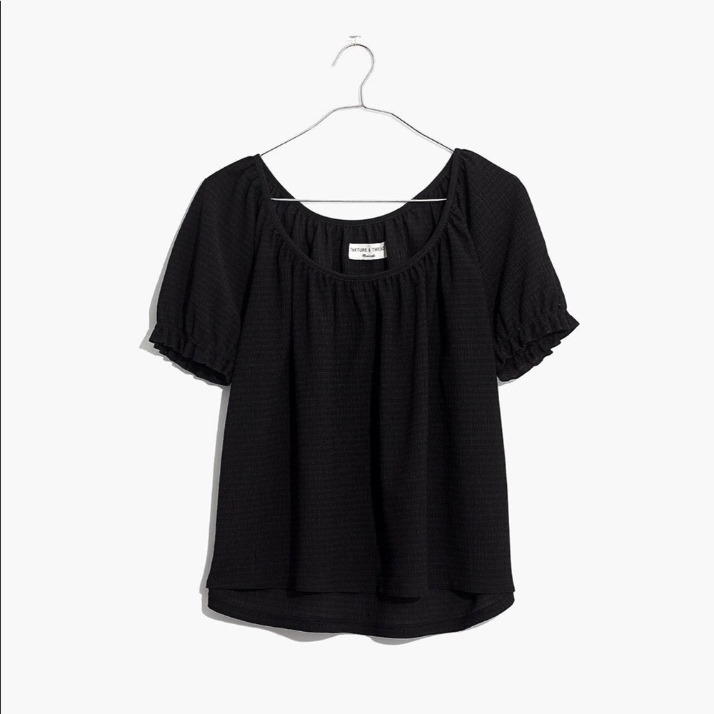 Madewell Texture & Thread Peasant Top